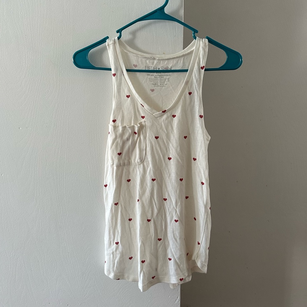 Fifth Sun heart tank top
